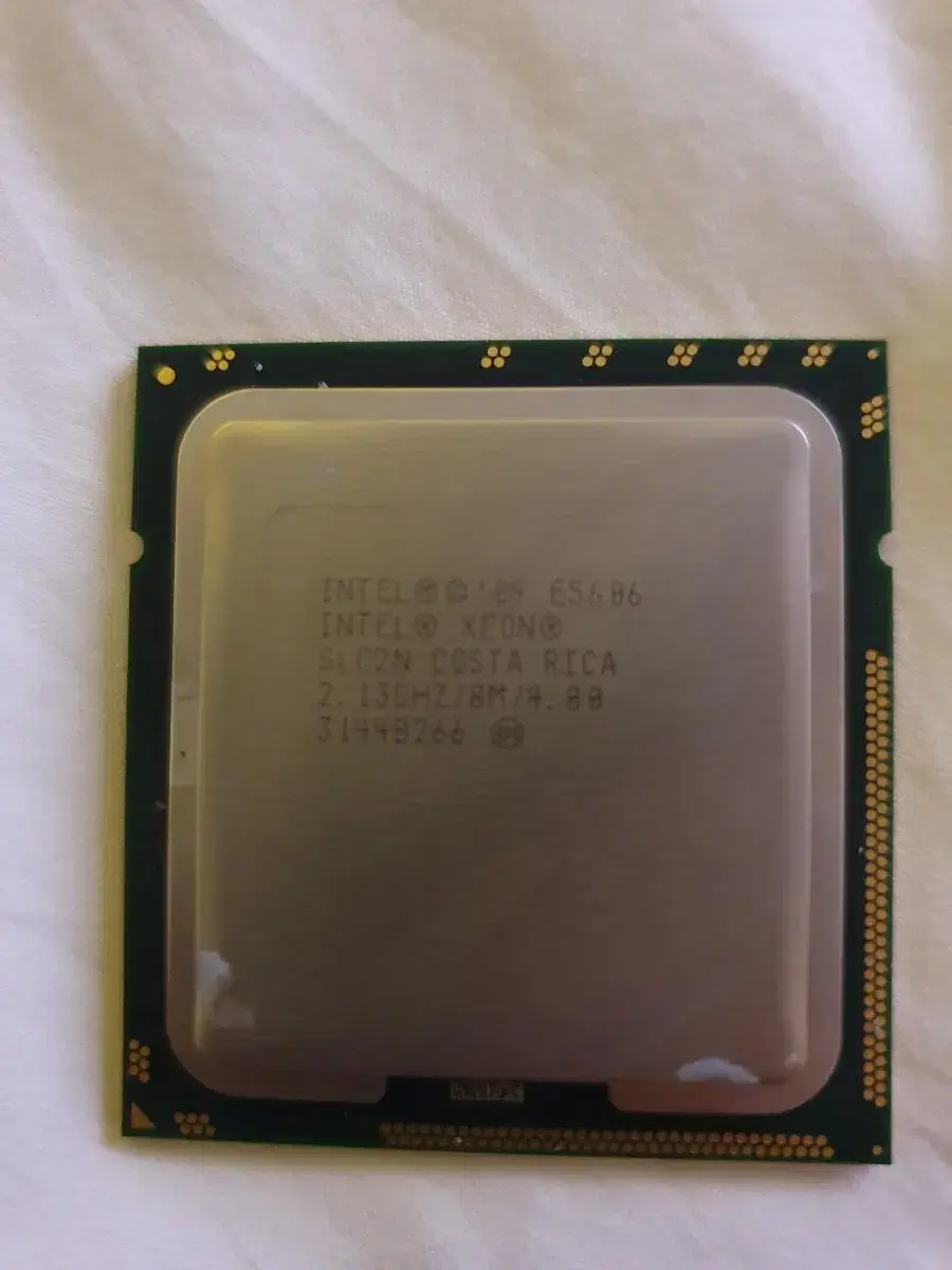 Intel Xeon E5606 2.13 8MB/1066 4C CPU 팝니